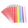 10 Sheets Color Coding Label Stickers, Self Adhesive Labels