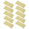 10 Sheets Gold Foil Embossed Round Graduation Stickers