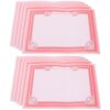 10 Sheets Printable Blank Certificate Paper with Floral Borders