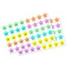 10 Sheets Small Star Sticker Reward Sticker Gift Adhesive Decorative Label Happy Faces
