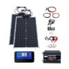 10V 220V 2000W Flexible Solar Panel System 12V Battery Charger Controller