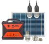 10W 18V Solar Generator System with Flashlight Emergency Power