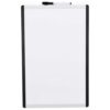 11 in x 17 in Magnetic Dry Erase Whiteboard, Includes Marker with Eraser Cap