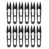 12-Pack Sewing Scissors Thread Snips for Yarn, Black