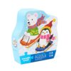 12-pc Mini Puzzle/Sledding Fun