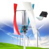 12000W Vertical Wind Turbine Generator Kit, 3-Blade MPPT Controller