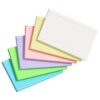120 Count Index Cards 5x8 Colored Ruled Index Flash Cards for Studying