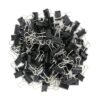 120 Pack Binder Clips 5/8 Inch Black | Paper Clips for Home Office and Business