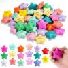 120 Pack Star Stress Balls with Motivational Quotes, Assorted Colors