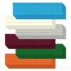 120 Pcs Colored Sentence Strips, 3 x 12 Inch Ruled Learning Cards