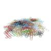 120pcs Cross Shaped Paper Clips Decorative Metal for and Notebook