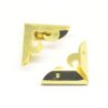 120Pcs Gold Bronze Book Corner Protectors Alloy Scrapbooking Album Photo Corners DIY Decor