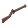 120 Piece Minifigure, Weapon Gun, Flintlock Musket, Brown, Compatible with Lego Parts 2561