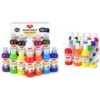 12/15 Colors Washable Finger Paint for Kids 2/10oz Tempera Paint Kids Art Supplise Non-toxic Baby Safe Paint