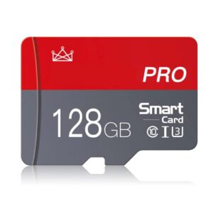 128GB Micro Memory Card Class 10 Memory Cards Mini TF Card with Adapter for Smartphones/Tablet/Drone/Game Console