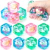 12 Pack Ice Cube Fidget Toy, Soft Stress Cube for Office
