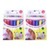 12 Pack Popcorns Pens 3D Drawing Bubble Art Markers for Crafts