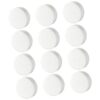 12Pcs 3Inch Round Foam Sheets White Polystyrene Disks