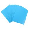 12pcs A4 Double-Sided Insert Folder with 2 Plastic File Holder
