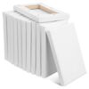 12pcs Cotton Mini Canvas Painting Frame Set for Students DIY