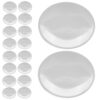 12pcs Double Convex Magnifier Lens MM for Acrylic Reading Inspection