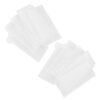 12pcs Frosted PP Bill Protector Sleeves with Tabs and Labels