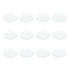 12pcs Glass Lab Watch Dish 3.5 Inch 90mm Thickened for School Labs