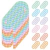 12 Pcs Jumbo Acrylic Paper Clips, 4 Inch Colorful Plaid Bookmark Clips with Storage Box, Back to School Gifts for Teacher, Decorative Large Paperclips for Office Classroom Organization and Documents