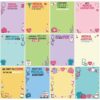 12 Pcs Medical Assistant Week Sticky Notes, Appreciation Memo Pads Set