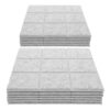12pcs Self Adhesive Felt Bulletin Board 11.8x11.8 Inch Square