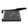 12 Sheet Black Office Paper Cutter 12 A5 Guillotine Trimmer