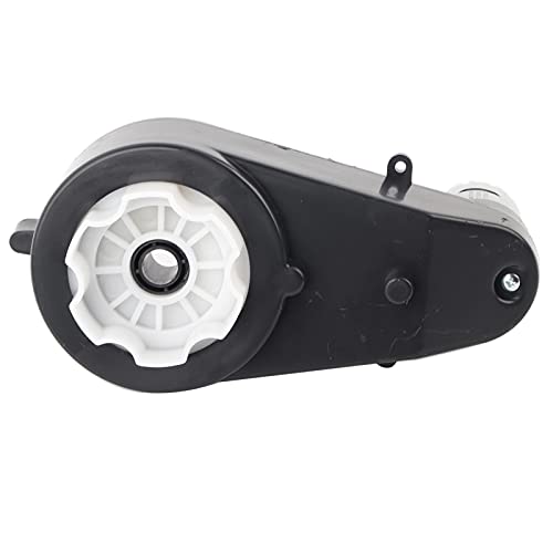 12V 30000RPM Electric Motor Gearbox Low Noise Metal Gear Kids Car Toy Replacement Assembly ABS Material 12mm Aperture 185mm Length 70mm Hole Distance 36mm Motor Diameter (20000RPM)