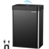 13.2 Gallon Automatic Kitchen Trash Can, Touchless Sensor Garbage Can,Black