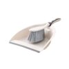 13.5"*3.5"*9.5" White Dustpan and Brush Set with Handle