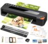 13" Laminator Machine, 7-in-1 Laminator 3Mil/5Mil Mode Heat with 50 Sheets