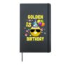 13th Birthday Gifts Funny Golden Birthday 13 Years Old WY27 Hardcover Journal, Black