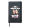 13th Wedding Anniversary Otter Couples Matching Sets Hardcover Journal, Black