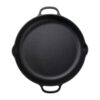 14-Inch Pre-Seasoned Cast Iron Skillet with Dual Side Handles