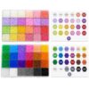 [14400 PCS] Fuse Beads Kit 2.6mm Mini Beads, 48 Colors Fuse Bead Refill Box
