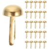 1500 Pcs Decorative Nails Paper Fasteners Brads for Scrapbooking Craft DIY Metal Clips Tacks