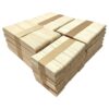 1500 Pcs Wooden Craft Sticks Set, Unfinished Wood Sticks, 4 Sizes 2.56/3.66/4.49/5.91 in, Smooth Edges for Ice Pop Creation, DIY Handcraft, Model Building, Home Art Projects, Classroom Supplies