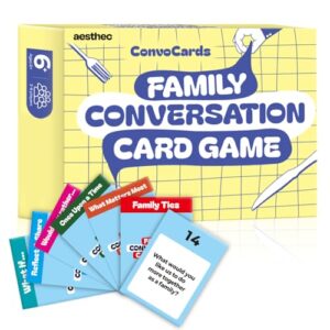 150 Family Conversation Card Game – Questions for Talking with Kids & Teens
