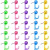 150Pcs Colorful Push Pin Hooks Cute Thumbtack Hooks for Bulletin Board