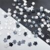 150Pcs Halloween Mix Ghost Nail Charms 3D Resin Ghost Nail Gems Cute Black Ghosts White Nail Rhinestones Nail Charms Nail Gems Nail Art Charms Ghost Nails Accessories for Women DIY Manicure