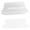150pcs Hanging File Folder Tab Sleeves Plastic Document Tab Holder