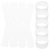 150pcs White Offset Paper Currency Bands for Banknotes and Cash
