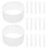 150pcs White Self Adhesive Currency Bands for Cash Bundles Offset