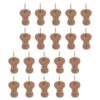 150pcs Wooden Push Pins Round Thumb Tacks for Cork Board Decorative