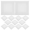 15pcs Mini Paint Canvases for Painting Bulk 10x10cm