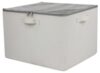 16-Pair Canvas Shoe Storage Organizer Bin, Stackable Closet Storage Box With Clear Zipper Lid, Adjustable Dividers And Built-In Handles, Portable Customizable Shoe Holder For Home Bedroom, Closet